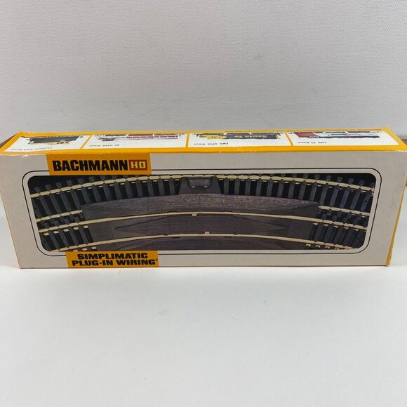 Bachmann HO Gauge Set 13 Pc Straight Train Tracks Snap-In Steel Gold Silver 9.5" - Picture 1 of 12